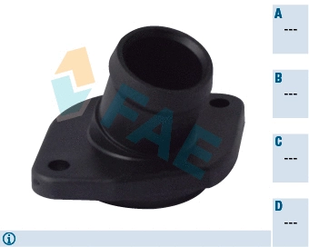 Coolant Flange (54333)