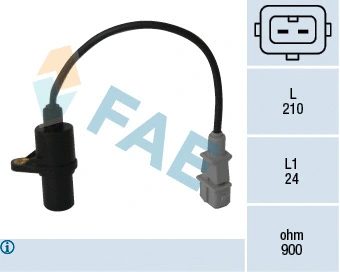 Sensor, crankshaft pulse (79047)