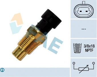 Sensor, coolant temperature (33331)
