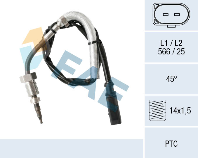 Sensor, exhaust gas temperature (68007)