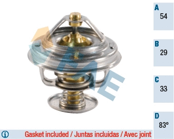 Thermostat, coolant (5304283)