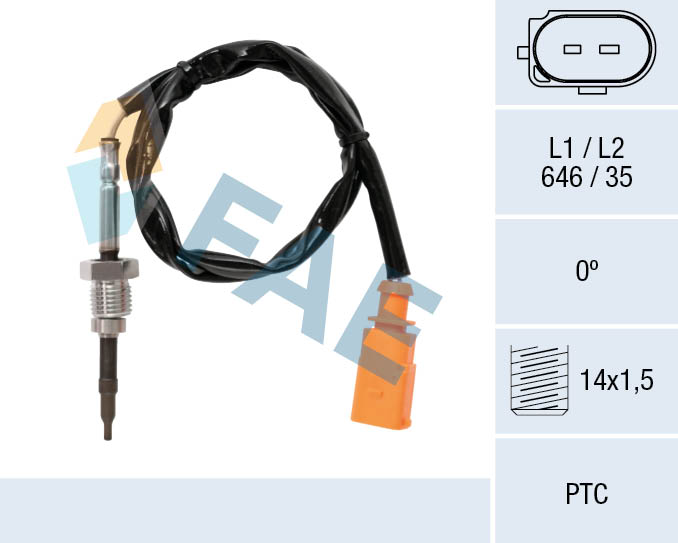 Sensor, exhaust gas temperature (68076)