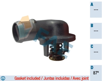 Thermostat, coolant (5352887)