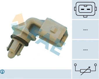 Sensor, exterior temperature (33510)