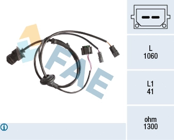 Sensor, wheel speed (78209)