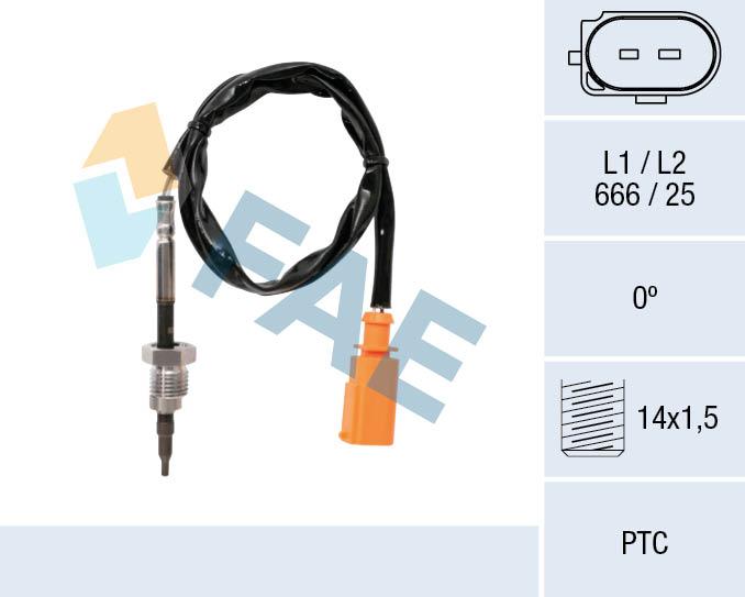 Sensor, exhaust gas temperature (68014)