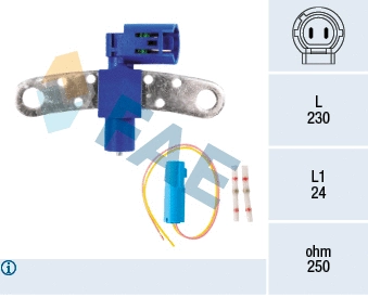 Sensor, crankshaft pulse (79321)
