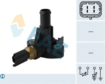 Sensor, coolant temperature (33851)