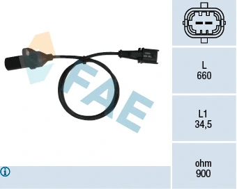 Sensor, crankshaft pulse (79220)