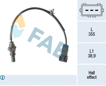 Sensor, crankshaft pulse (79501)