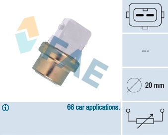 Sensor, coolant temperature (32600)