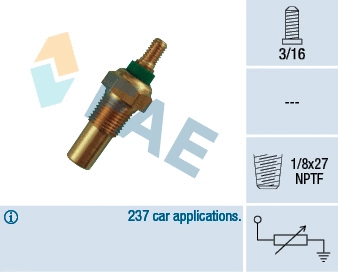 Sensor, coolant temperature (32010)