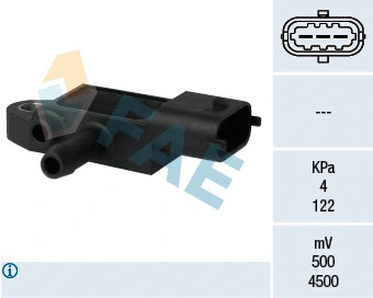 Sensor, exhaust pressure (16104)