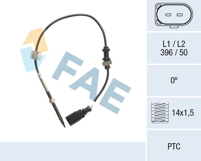 Sensor, exhaust gas temperature (68109)