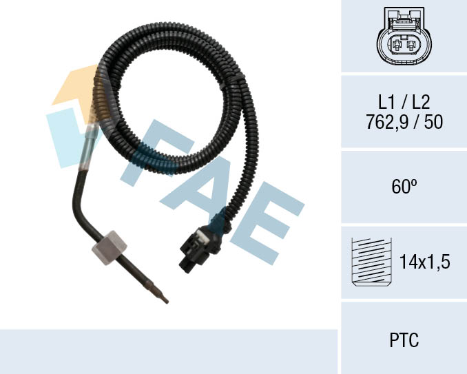 Sensor, exhaust gas temperature (68041)