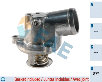 Thermostat, coolant (5345187)