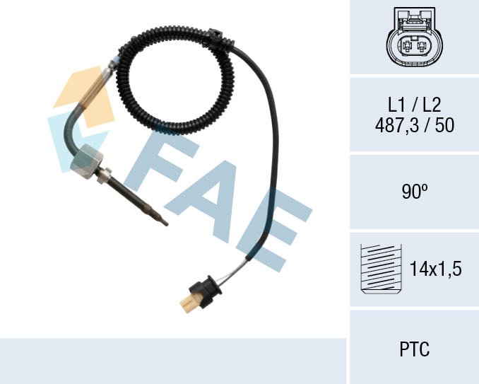 Sensor, exhaust gas temperature (68015)