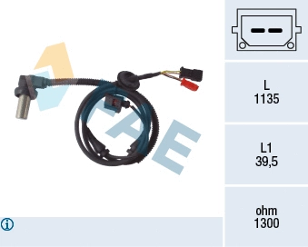 Sensor, wheel speed (78085)
