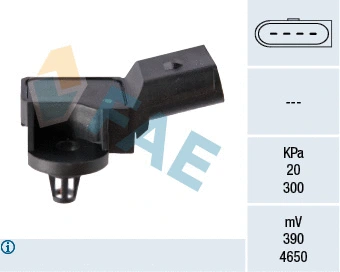 Sensor, boost pressure (15007)