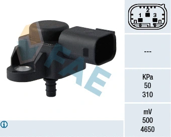Sensor, boost pressure (15103)