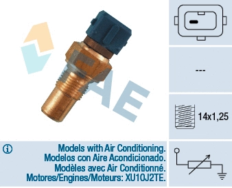 Sensor, coolant temperature (32380)