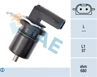RPM Sensor, automatic transmission (79186)