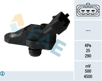 Sensor, intake manifold pressure (15053)