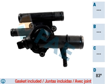 Thermostat, coolant (5323883)