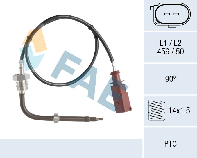 Sensor, exhaust gas temperature (68137)