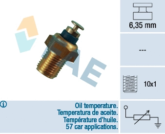 Sensor, oil temperature (32200)