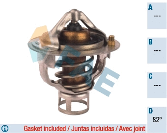 Thermostat, coolant (5338582)