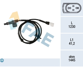 Sensor, wheel speed (78355)