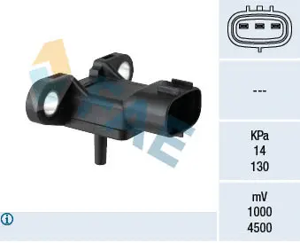 Sensor, intake manifold pressure (15158)