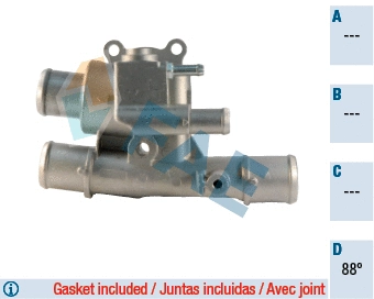 Thermostat, coolant (5337788)