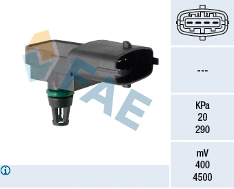 Sensor, intake manifold pressure (15181)