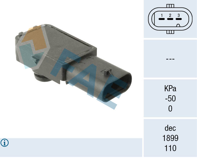 Pressure Sensor, brake booster (15273)