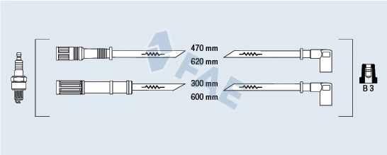 Ignition Cable Kit (85625)