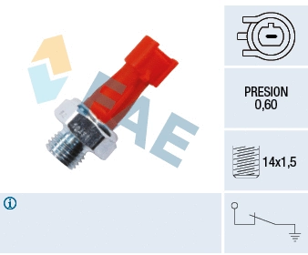 Oil Pressure Switch (12431)