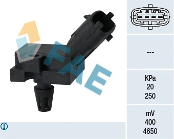 Sensor, boost pressure (15082)