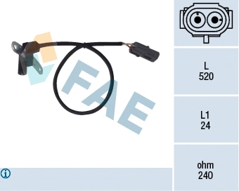 Sensor, crankshaft pulse (79024)