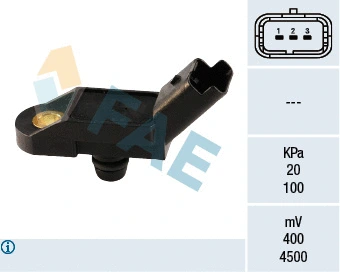 Sensor, intake manifold pressure (15009)