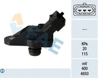 Sensor, intake manifold pressure (15059)