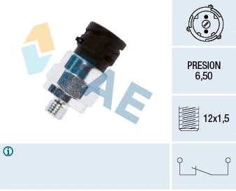 Pressure Switch, brake hydraulics (18105)