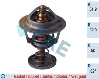 Thermostat, coolant (5308282)