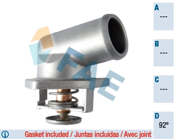 Thermostat, coolant (5320892)
