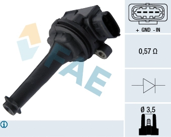 Ignition Coil (80302)
