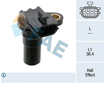 RPM Sensor, automatic transmission (79492)