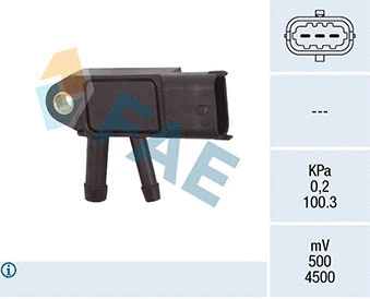 Sensor, exhaust pressure (16146)