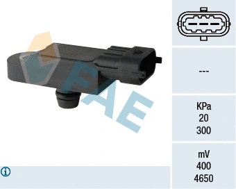 Sensor, boost pressure (15068)