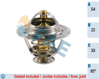 Thermostat, coolant (5307585)